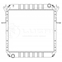 РАДИАТОР ОХЛАЖДЕНИЯ МАЗ 4370 ЗУБРЕНОК DEITZ/CUMMINS ISF3.8
